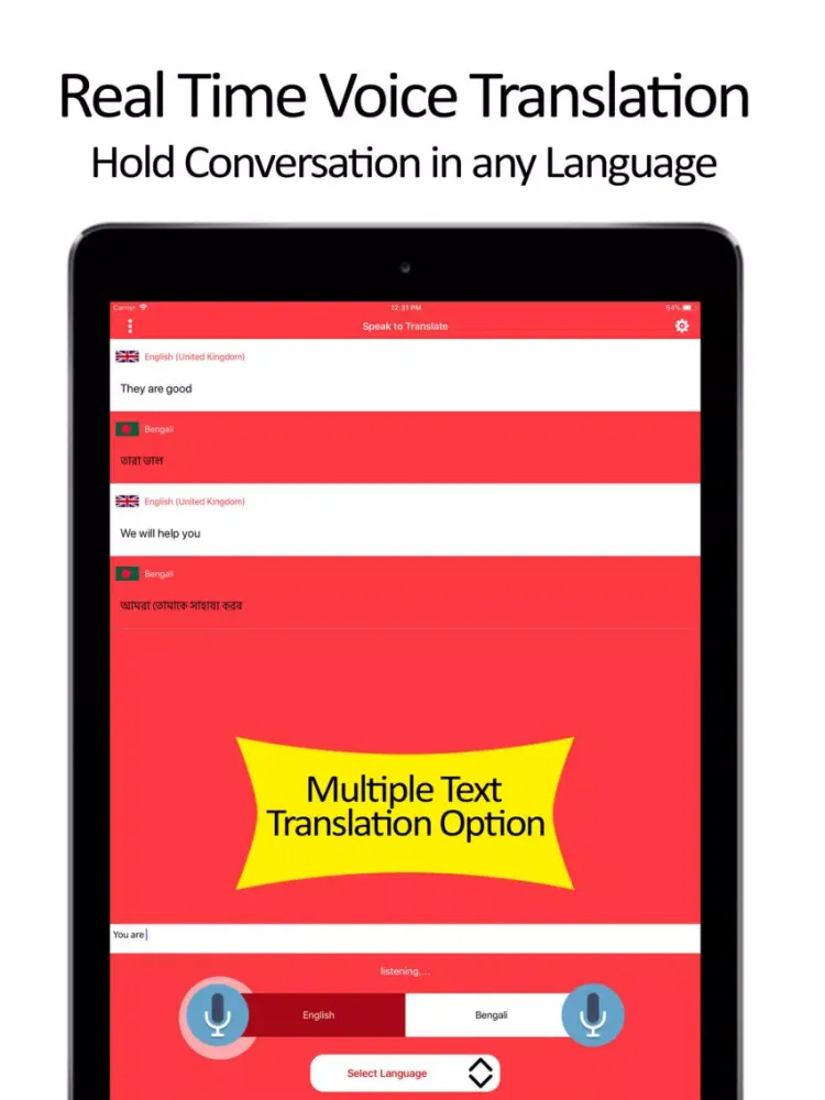 Speak & Translate | Translator iPad  Ekran Görüntüleri