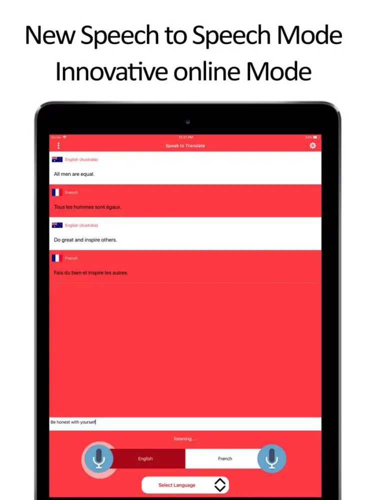 Speak & Translate | Translator iPad  Ekran Görüntüleri