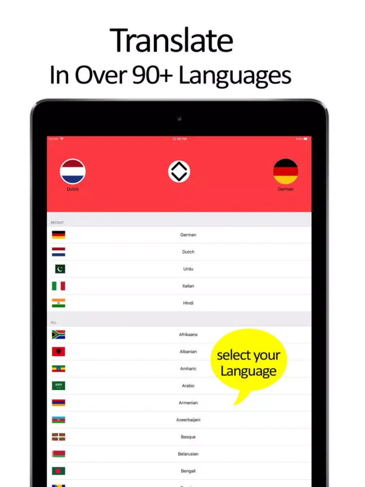 Speak & Translate | Translator iPad  Ekran Görüntüleri