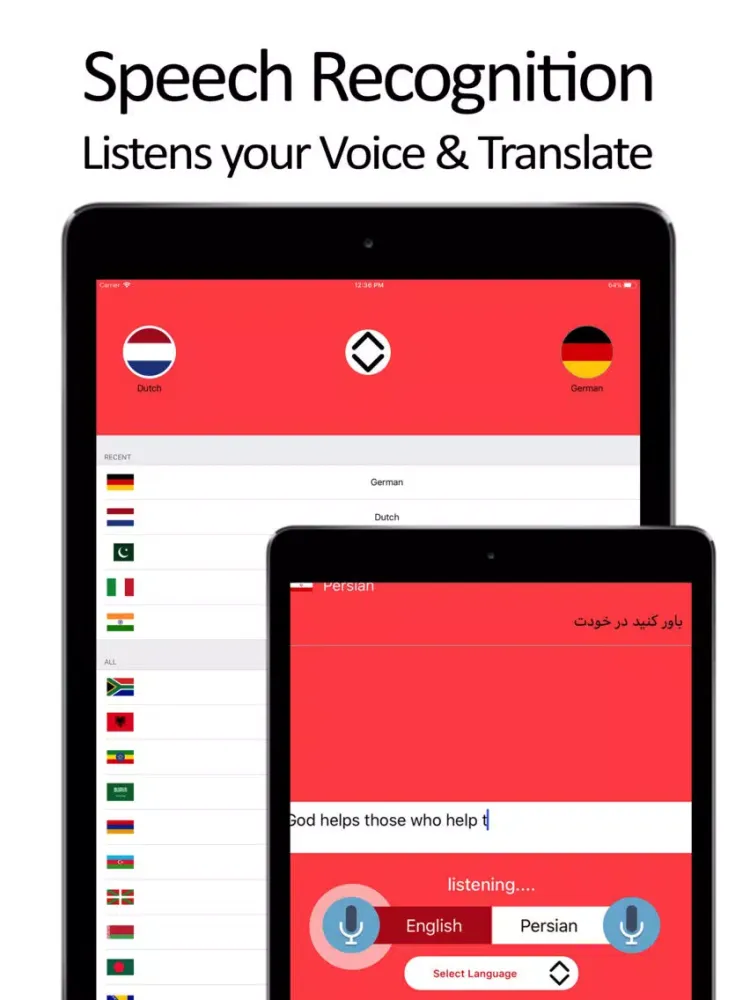 Speak & Translate | Translator iPad  Ekran Görüntüleri