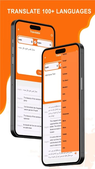 Captures d'écran de Speak & Translate All Language