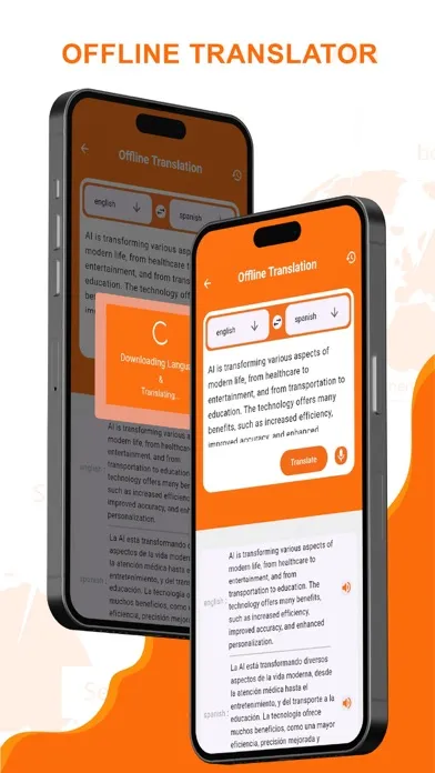 Captures d'écran de Speak & Translate All Language