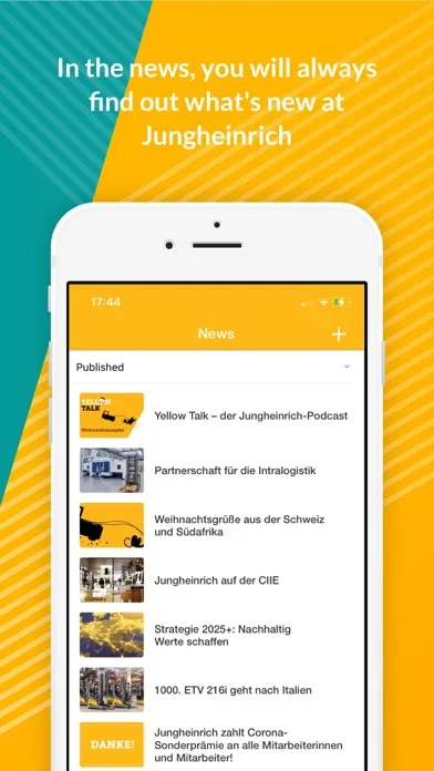 Jungheinrich Yellow App स्क्रीनशॉट