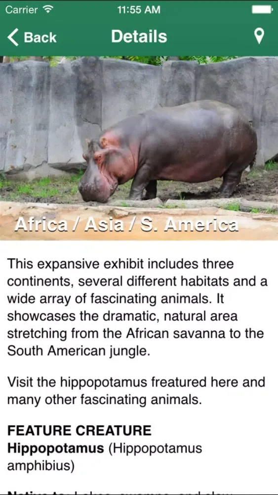 Capturas de pantalla de Milwaukee County Zoo