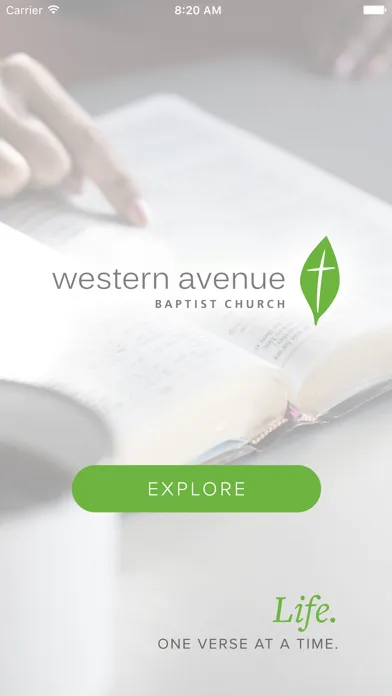 Tangkapan layar Western Avenue Baptist Church