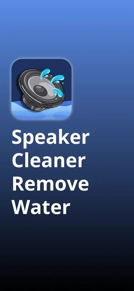 Tangkapan skrin Speaker Cleaner - Remove Water