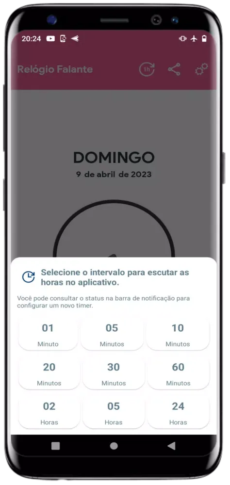 Relógio Falante Screenshots