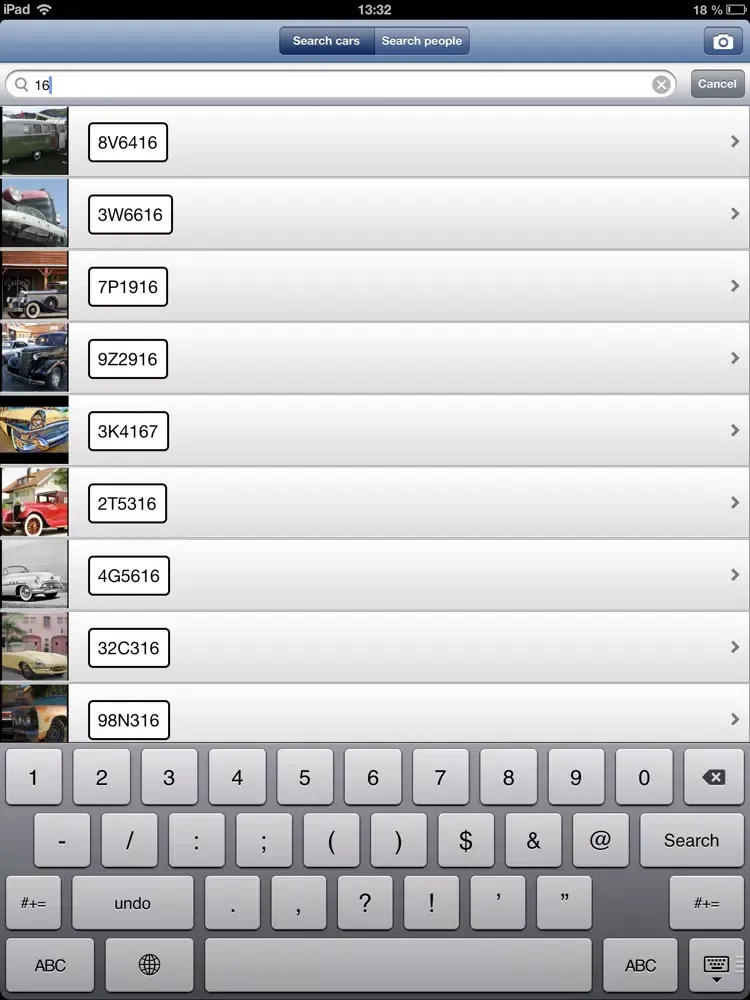 Screenshot di SpeakingCars iPad 