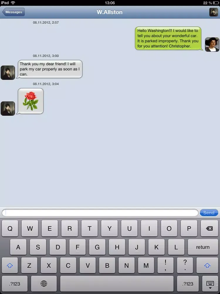 Screenshot di SpeakingCars iPad 