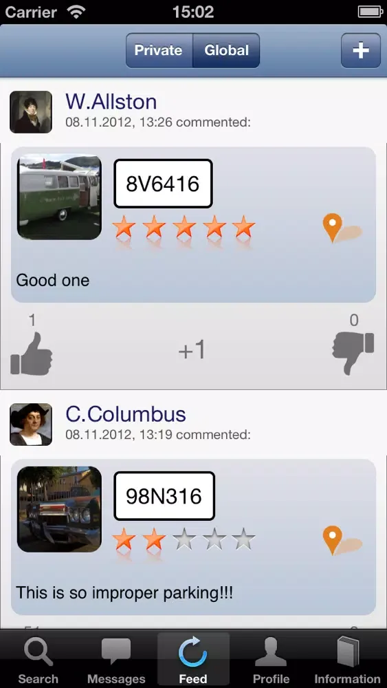 Screenshot di SpeakingCars
