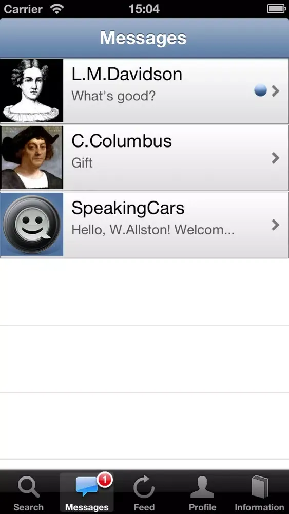 Screenshot di SpeakingCars