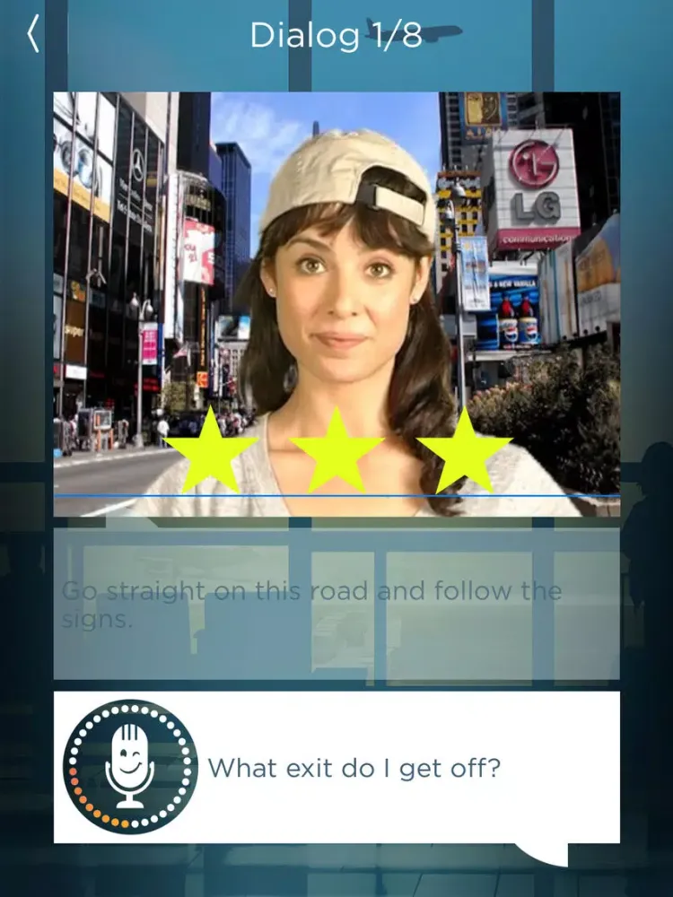 Capturas de pantalla de Speaking2go - Travel in English. Speak English with SpeakingPal iPad 
