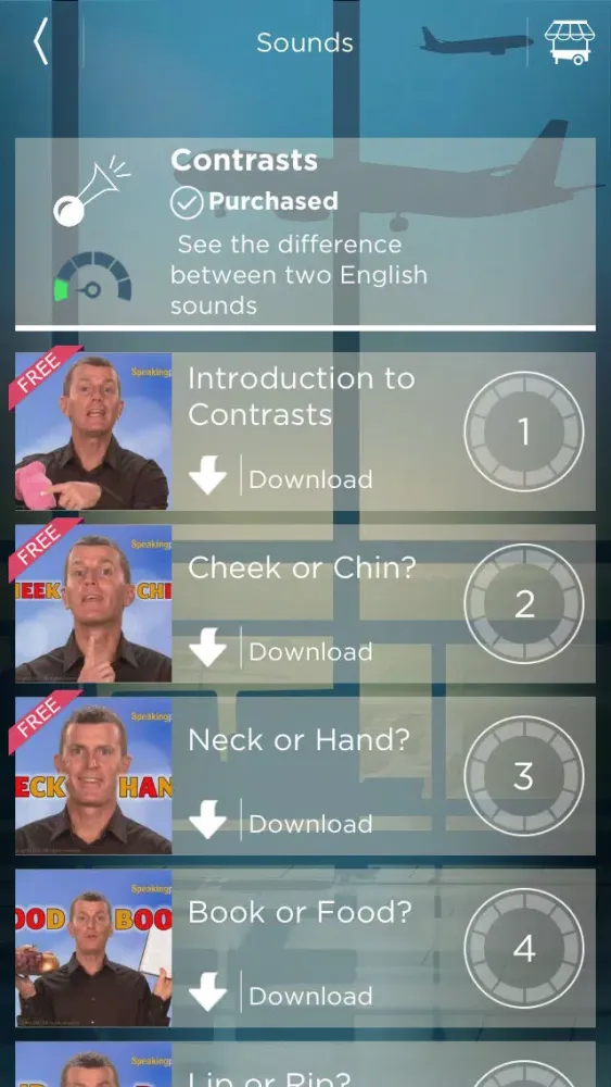 Capturas de pantalla de Speaking2go - Travel in English. Speak English with SpeakingPal