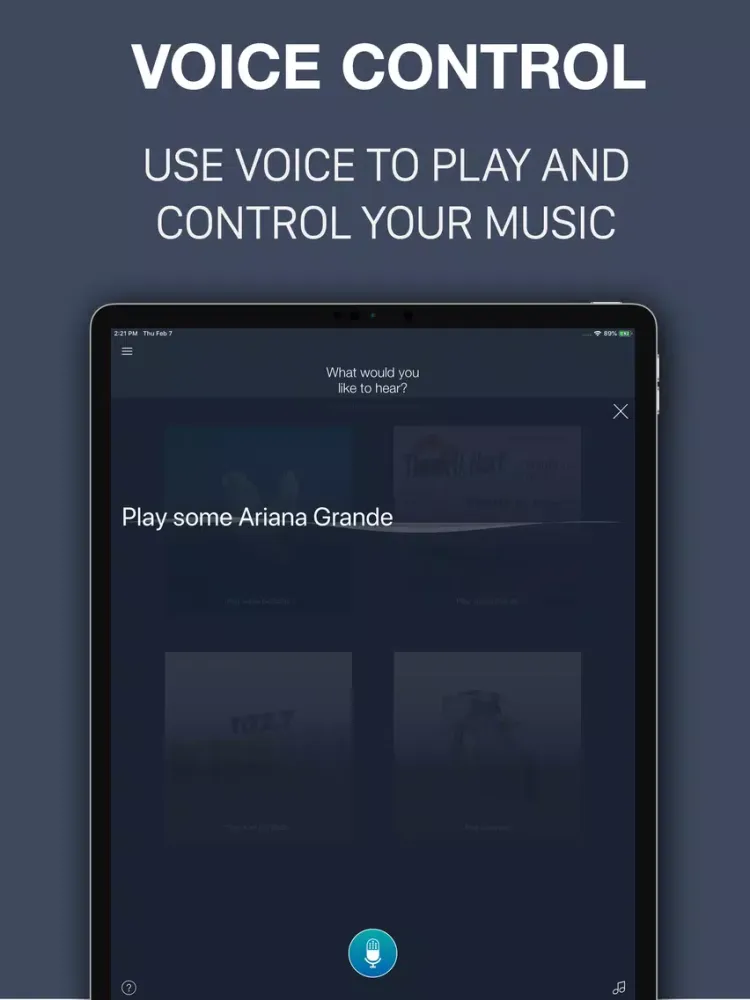 Скриншоты Melody - Voice Assistant iPad 