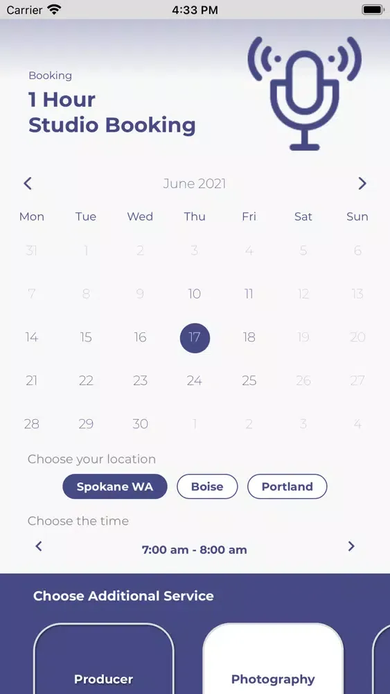 SpeakStudio Scheduling App应用截图