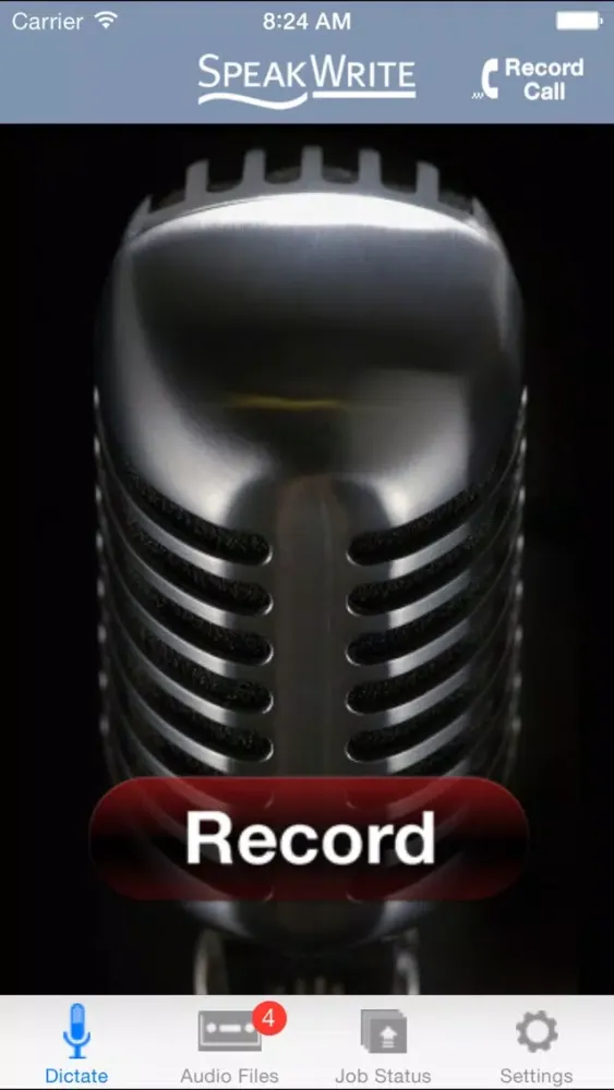 Captures d'écran de SpeakWrite