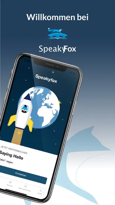 Speakyfox - schnell lernen應用截圖