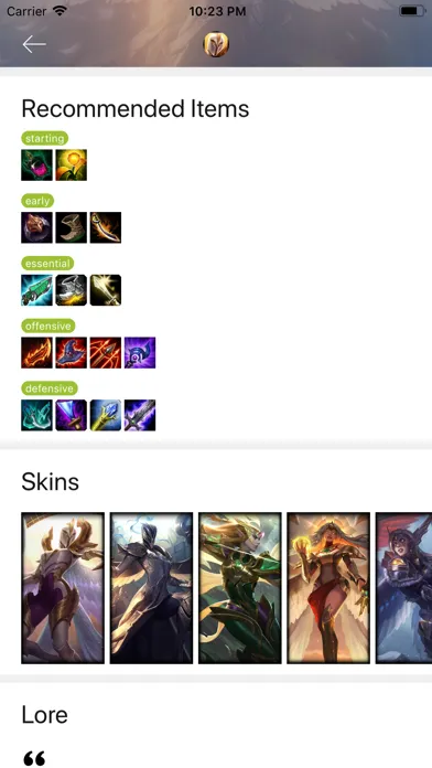 LEGEND NEVER DIE for LOL应用截图
