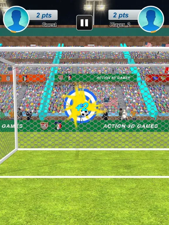 Скриншоты Real Football Soccer Striker iPad 