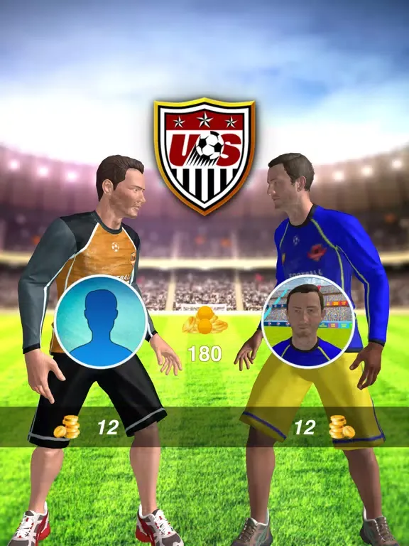 Скриншоты Real Football Soccer Striker iPad 