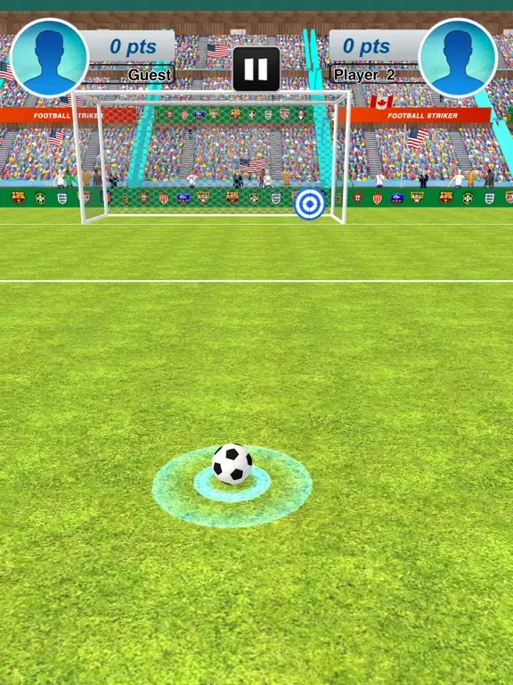 Скриншоты Real Football Soccer Striker iPad 