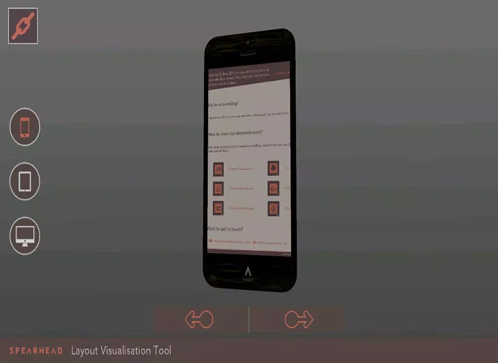 Tangkapan skrin Layout Visualisation iPad 