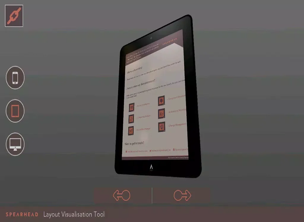 Tangkapan skrin Layout Visualisation iPad 
