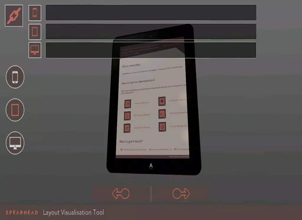 Tangkapan skrin Layout Visualisation iPad 