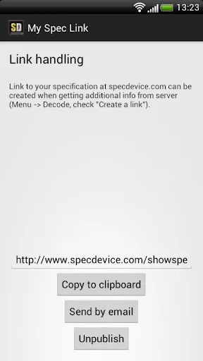Скриншоты Spec Device