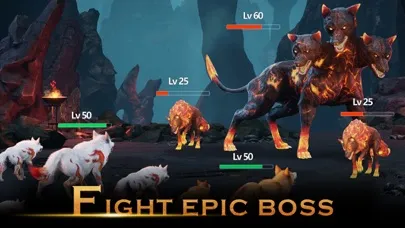 Wolf Game: Wild Animal Wars应用截图