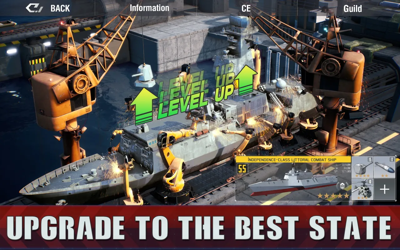 Capturas de pantalla de Battle Warship