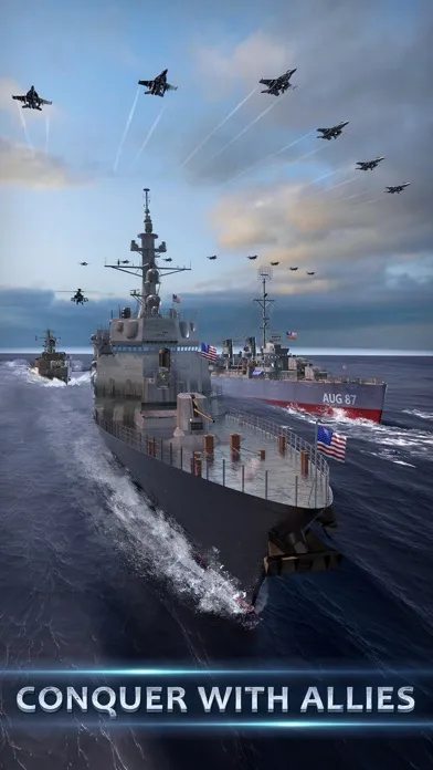 Battle Warship: Naval Empire سکرین شاٹس