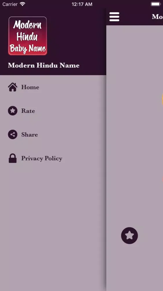 Modern Hindu Name স্ক্রিনশট