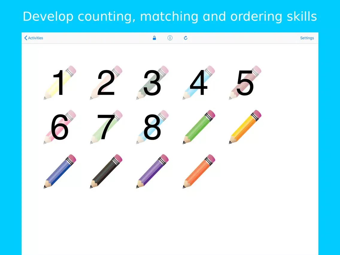 Capturas de tela do Special Numbers iPad 