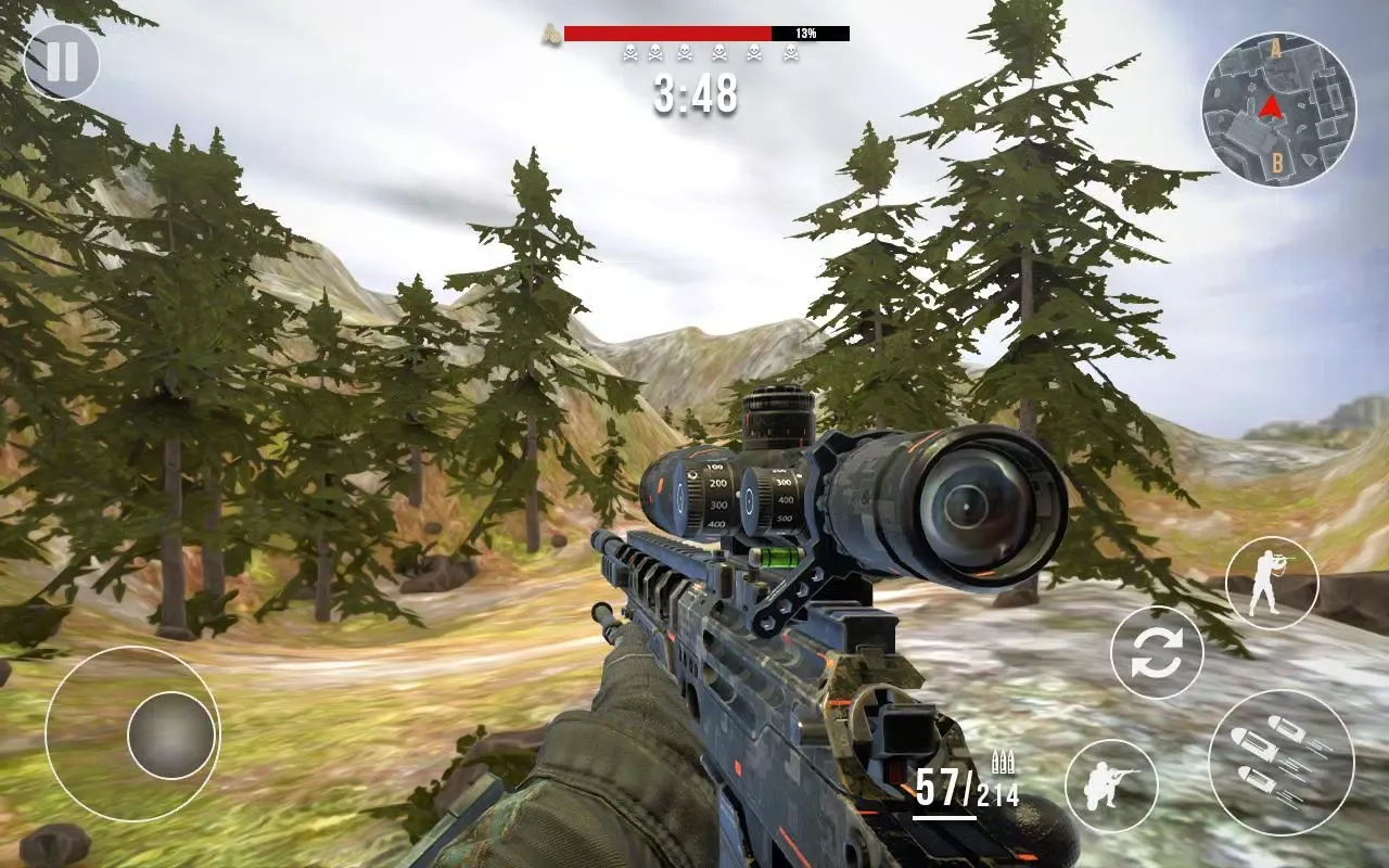 Fps Sniper Shooting: Gun Games应用截图