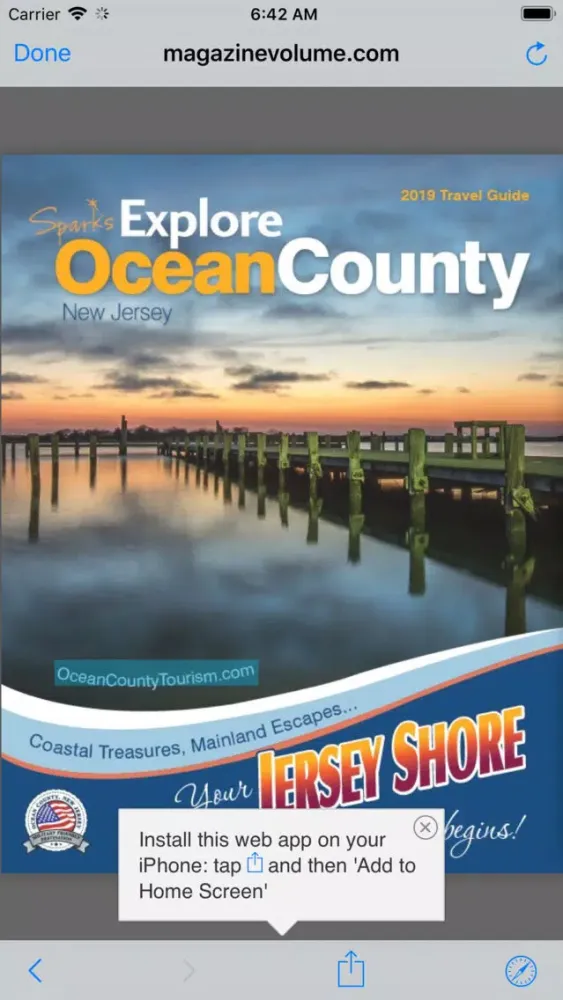 Ảnh chụp màn hình của Ocean County Festivals