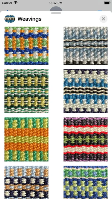 Weavings應用截圖