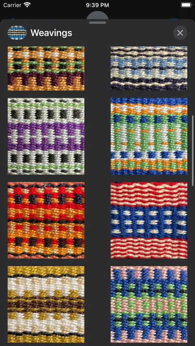 Weavings應用截圖
