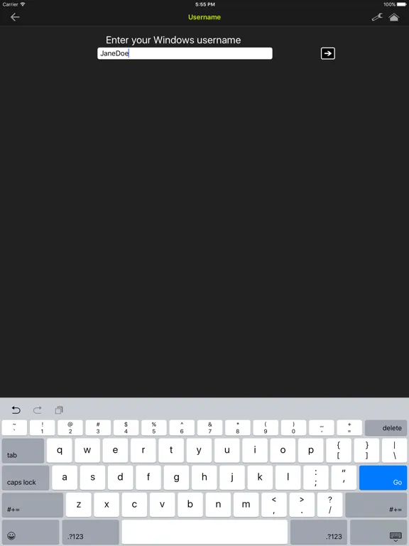 Specops Password Reset iPad  Ekran Görüntüleri