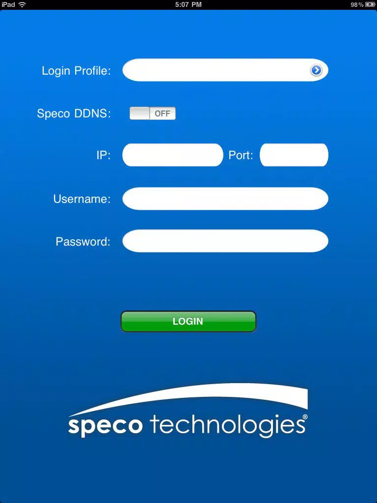 Speco Commander iPad  स्क्रीनशॉट