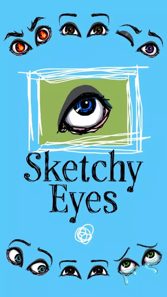 Screenshot di Sketchy Eyes add Expression to Texts Faces and Pix