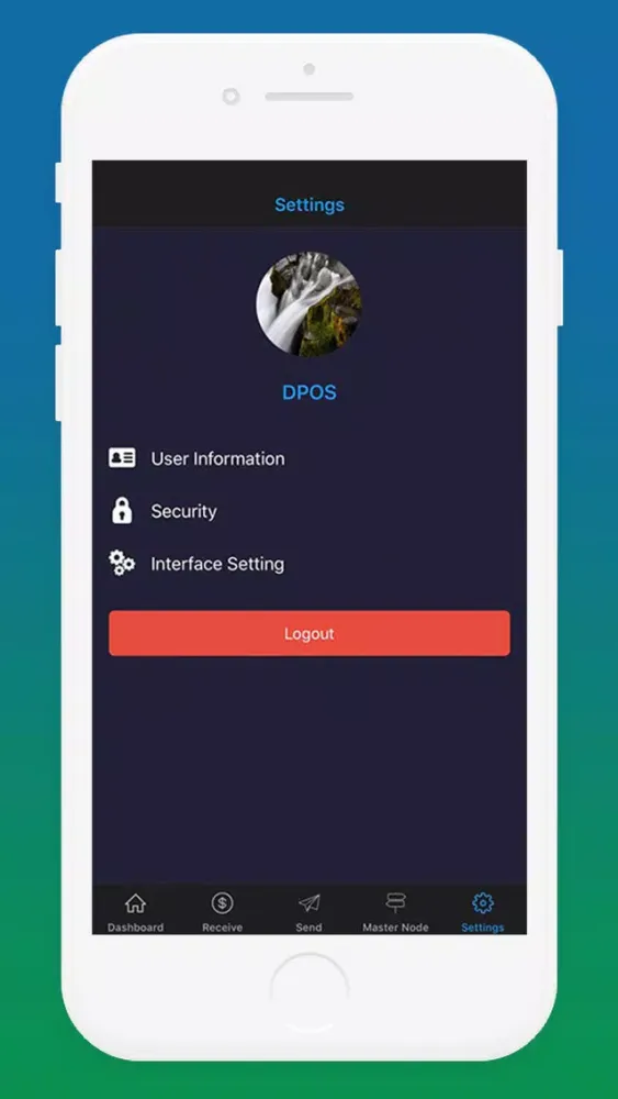 Скриншоты DPOS's official wallet
