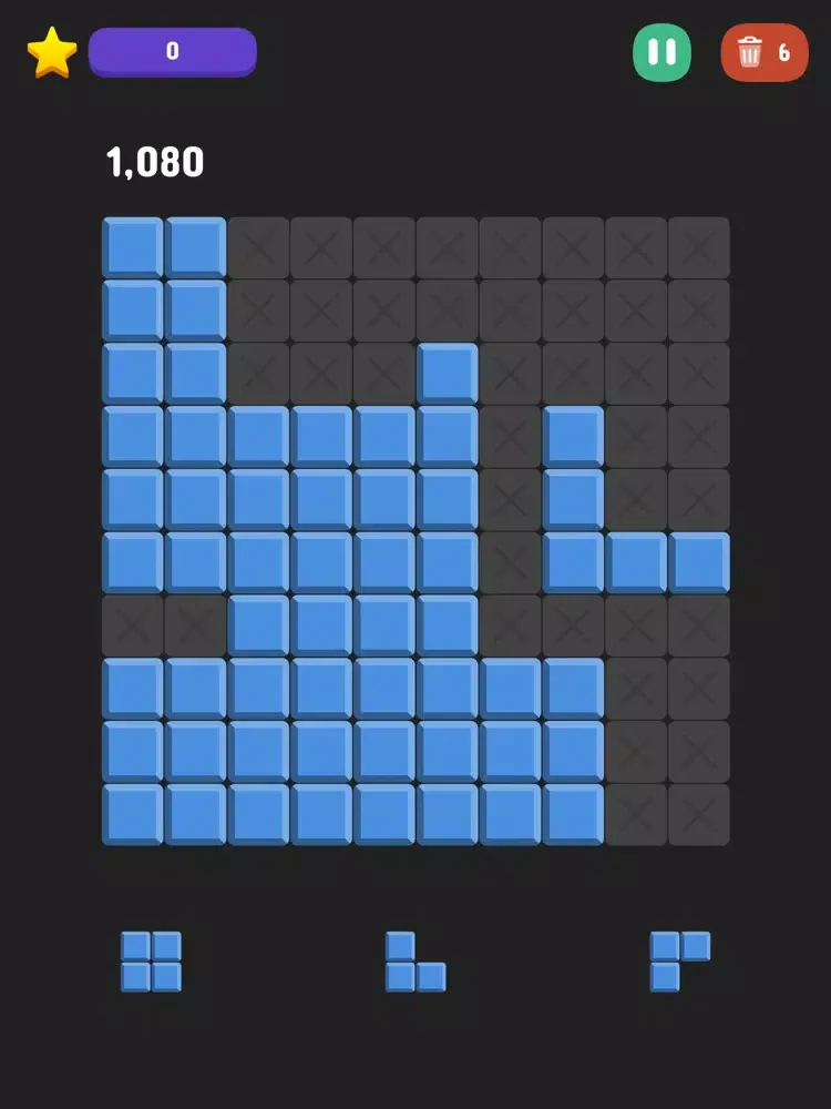 Ảnh chụp màn hình của Spectre Mind: Block Puzzle iPad 