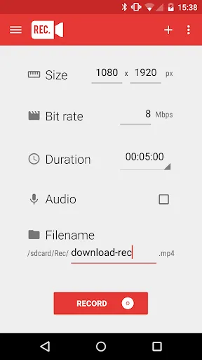 Rec. (Screen Recorder) स्क्रीनशॉट