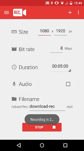 Rec. (Screen Recorder) स्क्रीनशॉट