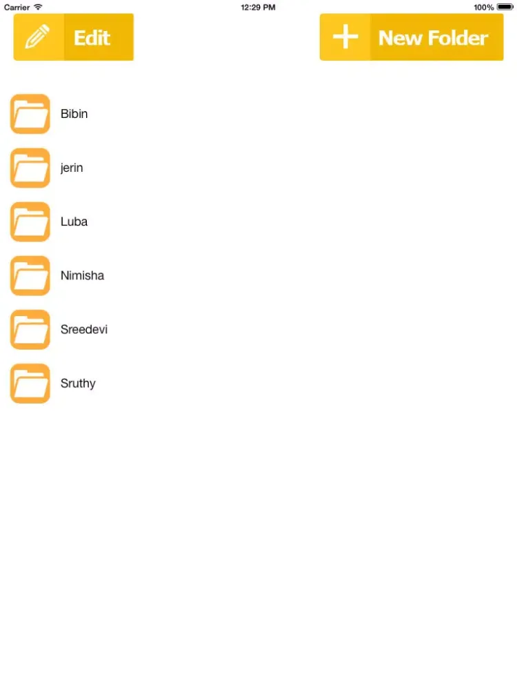 Zrzuty ekranu iMage Vallet iPad 