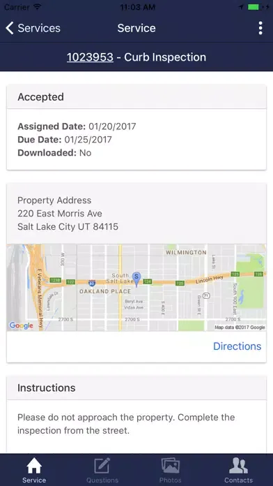 PRISM Mobile App Screenshots