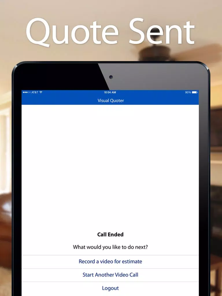 ภาพหน้าจอของ Visual Quoter iPad 