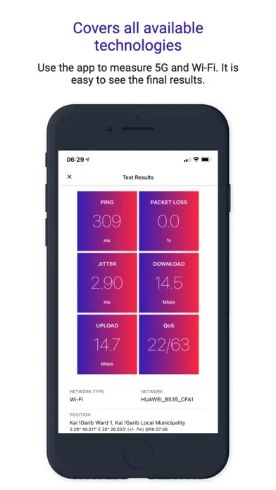 AKEP Nettest 5G & WiFi Screenshots