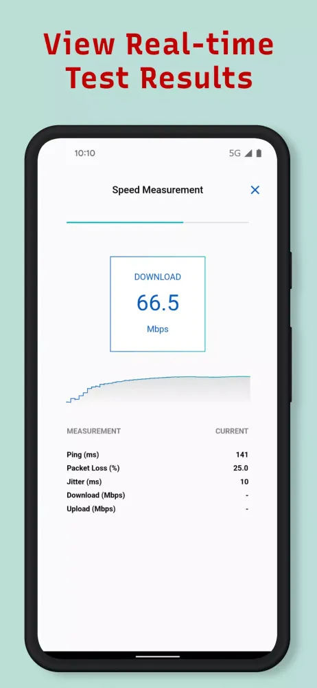 Zrzuty ekranu Speed Test WiFi Analyzer 4G/5G